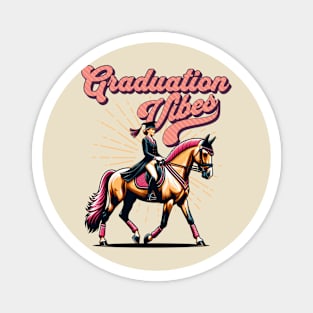 Horse Girl Graduate Magnet